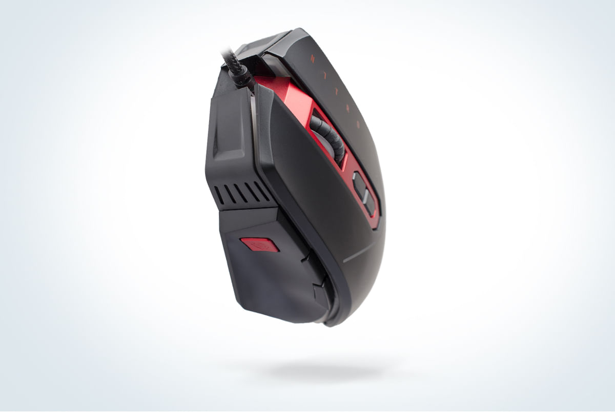 Acer - Souris Gamer Nitro 4200DPI Noir/Rouge